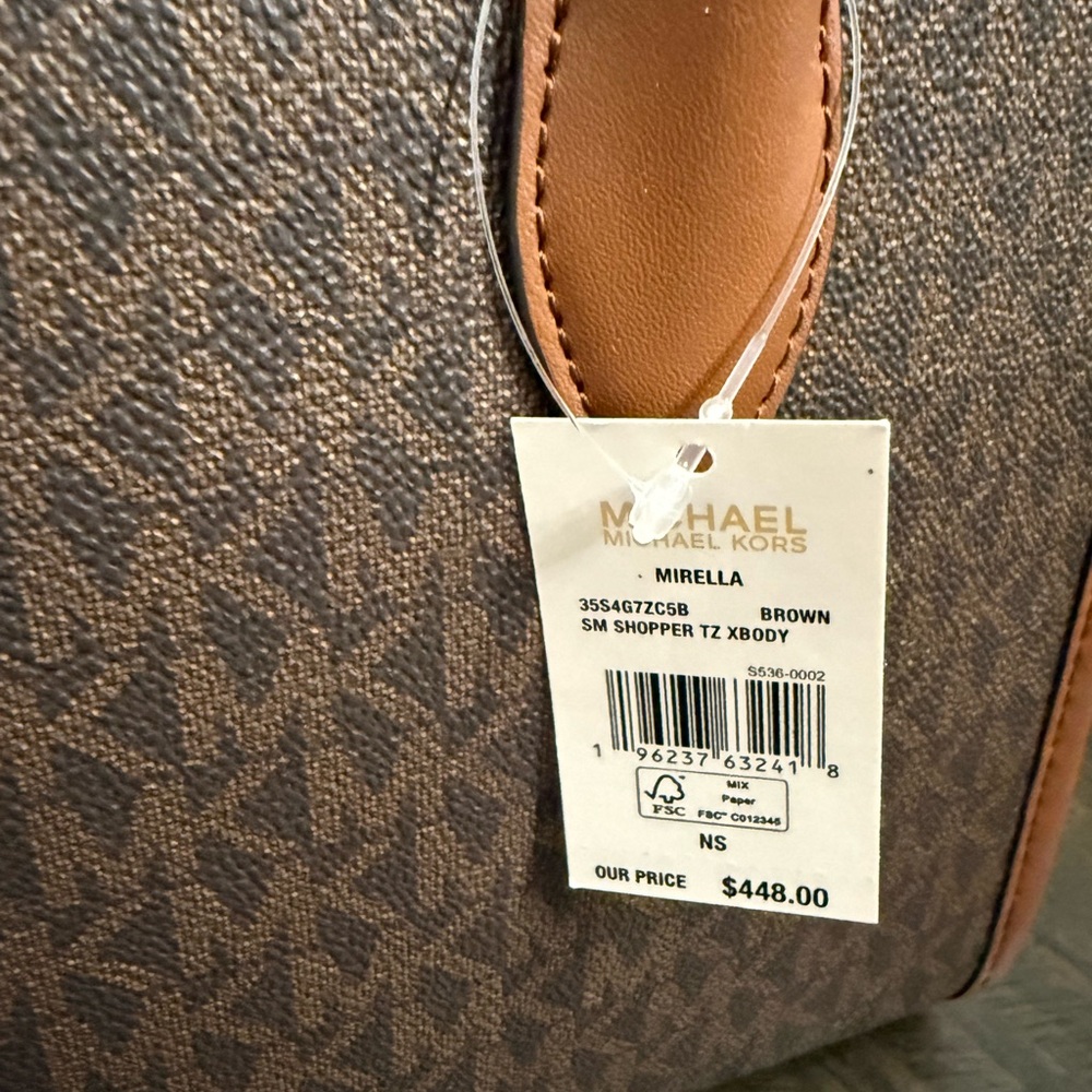 Michael Kors Mirella Small Signature Logo Crossbody Bag NWT - Picture 6 of 6